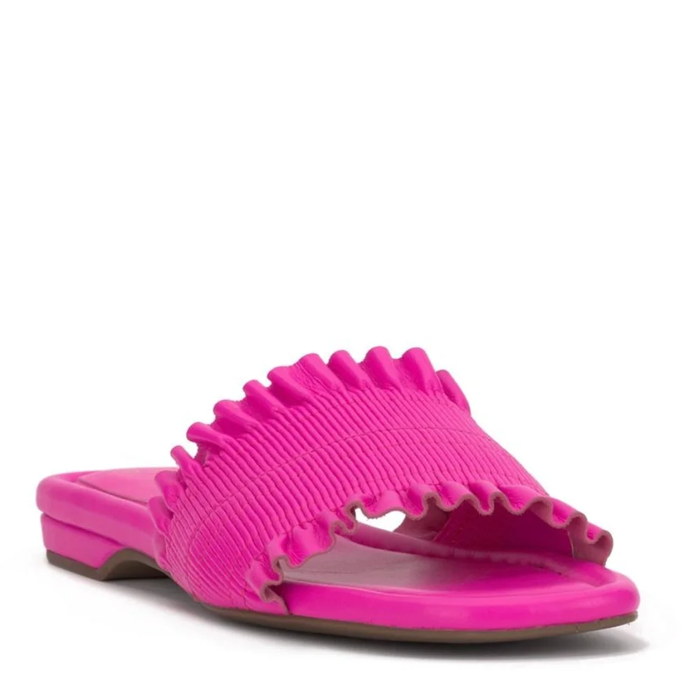 Jessica Simpson Camessa Pink Women's Stylish Slide Sandals Size 6